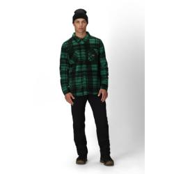 Поларена риза 686 Sierra – изумруденозелено каре